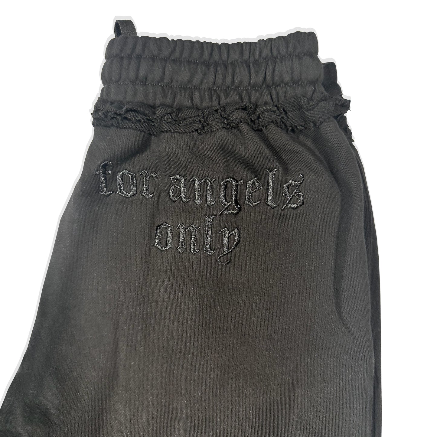 all laced up black heavyweight set