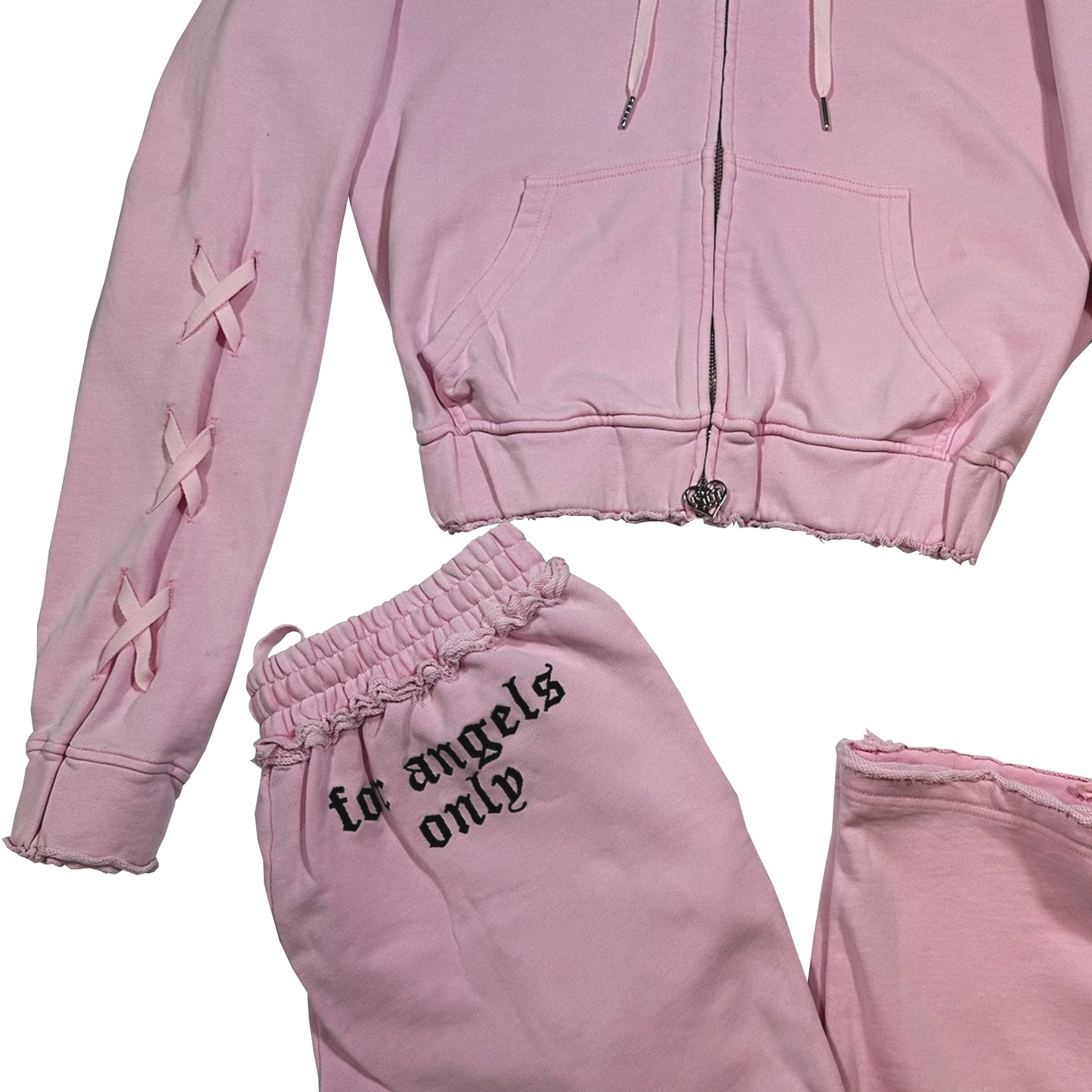 ballet pink grunge heavyweight set